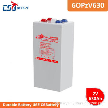 Csbattery 2V630ah Tubular Gel Battery for Data-Center/Traction-Forklift/Generator/Freezer/Machine/Vs: Fiamm/Northstar/Amy